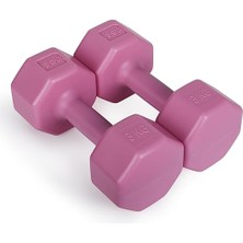Nuvvo Psspor 2 Adet 2kg Pembe Renk Dambıl Seti (2 Adet 2kg Gönderim Yapılmaktadır)