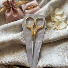 Güven Nişan Söz Makası Paslanmaz Çelik Gold Renk