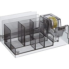 Nuvvo Mas Buro Masaustu ve Ofis 110900081553 Şeffaf Duman Şeffaf Duman