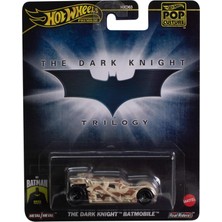 Vigordurus Kara Şövalye Batmobile Die Cast Model Araba - Ölçek 1:64 - Uzunluk 7 cm Pop Kültür HXD97