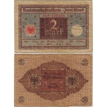 Banknoting Almanya 2 Mark 1920 Temiz.