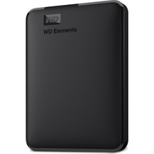 Wd Western Digital Elements Portable USB 3.0 Taşınabilir Disk, 1 Tb, Siyah