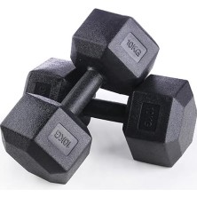 Nuvvo Leyaton 2X10 kg Plastik Dambıl