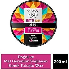 Vigordurus Style Guide Doğal ve Mat Görünüm Sağlayan Esnek Tutuşlu Wax 100 Ml- Vegan