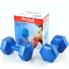 Nuvvo Mrt J90 10 kg Dambıl Ağırlık Seti Içi Demir Tozu Yüzde 40 Küçük Hacim DM10