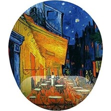 Vigordurus Cafe De Terrace Bilek Destekli Mouse Pad