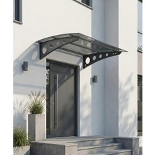 Modern Serisi  Sundurma - Antrasit Taşıyıcılı - Bronz Füme Üst Kaplama (300 cm x 100 Cm) - Ral 7016