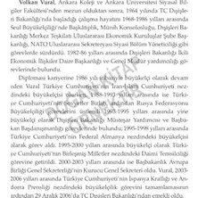 Vigordurus Olağanüstü ve Tam Yetkili - Bir Büyükelçinin Belleğinde Kalanlar