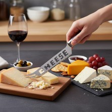 Vigordurus Paslanmaz Çelik Silikon Saplı Peynir Bıçağı | Silikon Saplı Peynir Bıçağı – Şık ve Fonksiyonel Sunum Aracı