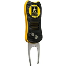 Vigordurus Golf Askeri Ordu Şalter Bıçağı Bölme Aleti, Çift Taraflı Manyetik Top Işaretleyicili, Patentli Tek Uçlu Tasarım, Yeşillere Daha Az Hasara, Şiş Bıçağı Mekanizması