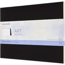 Vigordurus Art Bloğu - Sulu Boya Için Çizim Defteri, Kağıt Sulu Boya Için Uygun, Karton Kapak - Format 13 x 21 cm - Renk Siyah, 20 Sayfa