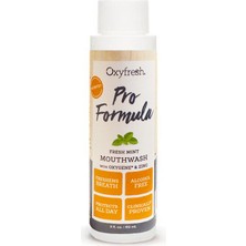 Oxyfresh Çinkolu Ağız Bakım Suyu 89 ml Seyahat Boyu Ferah Nane Aromalı Antibakteriyel Plak ve Tartar Önleyici