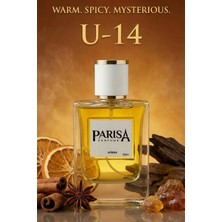 Parisa U-14 1861 Naxos EDP 50 ml Unisex Bal & Tütün Notalı Aromatik Sıcak Baharatlı Parfüm  PRSU14