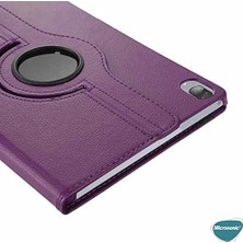 Vigordurus Tab P11 Pro 2.nesil Için Kılıf (ZAB50094TR) 360 Rotating Stand Deri [tab P11 Pro 2.nesil ile Uyumlu Kılıf - Kırmızı]