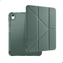 Z-Mobile iPad 10. Nesil 11. Nesil A16 2022 - 2025 10.9" Uyumlu Kılıf Tri Folding Smart Kalemlikli Kapaklı Uyku Modlu Kılıf