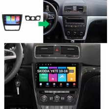 Skoda Yeti Android Multimedya Sistemi 4-64 Cadence R18 (2010-2016) Ön Kayıt Kamera Hediyeli