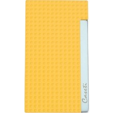 Caseti Sarı 3D Tasarımlı Perde Alev Tek Torch CA-555(18)