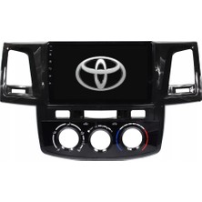 Toyota Hilux Manuel Klima Android Multimedya Sistemi 4-64 Cadence R18 (2008-2015) Ön Kayıt Kamera Hediyeli