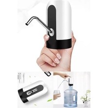 Vigordurus Şarjlı Su Pompası – USB Şarjlı Otomatik Damacana Pompası 304 Paslanmaz Çelik Musluklu, Taşınabilir Su Dağıtıcı