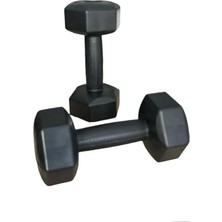 Nuvvo Plastik Dambıl Ağırlık Seti - Köşeli Dambıl CKS-137