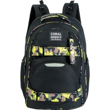 Coral High Renkli  Desenli Okul Sırt Çantası 24448