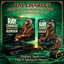 Ray Charles- Montreux Jazz Festivali Konser – 2004 – Koleksiyon Ürünü