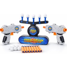 Misan Oyuncak Oyuncak Havada Süzülen Hareketli Hedef Oyunu Nişan Seti 4 Tabancalı