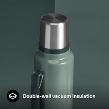 Vigordurus Legendary Yalıtımlı Su Şişesi 1,4 Litre Su Şişesi, 40 Saat Veya Soğuk Tutar, Bpa Içermez, Paslanmaz Çelik Sızdırmaz, Bulaşık Makinesinde Yıkanabilir