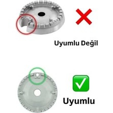 Vigordurus Cook-Lab Büyük Uyumlu 8 Parça Fırın Ocak Bek Takımı (Profilo- Uyumsuz)
