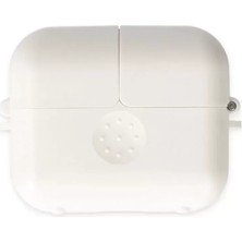 Vigordurus Newface Airpods 3 (3.nesil) Basmalı Kılıf - Beyaz