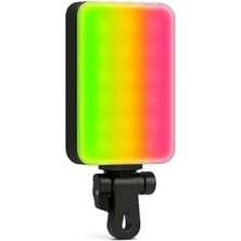 Vigordurus GZ666RGB Clip-Fill Taşınabilir Mini Rgb LED Selfie Işığı