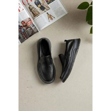 Ayakkabı Fuarı Luciano Bellini 26K-E16401 Formal Erkek Casual Ayakkabı Siyah