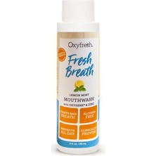 Oxyfresh Nane Limon Ağız Bakım Suyu 89 ml Seyahat Boyu Antibakteriyel Etki ile Ağız Sağlığını Destekler