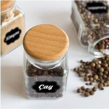 Vigordurus 20 Adet Baharat & Bakliyat Kavanoz Etiketi