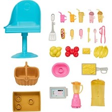 Vigordurus Setleri, 25 Parçalı, Hazırlık ve Yemek Alanları Olan, Renkli Yemek ve Içecek Aksesuarlarıyla Limonatacı, HPL71