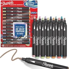 Vigordurus Akrilik, Doğa Tonları,yuvarlak UÇ,12LI Bl