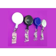 Vigordurus - Karışık Renkli Yoyo Yaka Kartı Tutucu 1 Adet