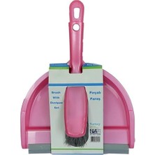 Vigordurus Faraş Seti, Uç Kısmı Silikon, (Kürek ve Fırça) (Pembe)