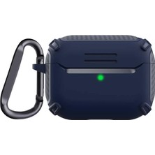 Vigordurus Pro/pro 2 ve 3.nesil Uyumlu Kulaklık Kılıfı - Dayanıklı Fundamental Toz ve Kirden Koruyan Kılıf (Lacivert, Pro 2.nesil)