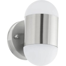 Eglo 75392 "merola" Paslanmaz Çelik Dış Mekan Bahçe Aydınlatması Aplik IP44