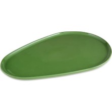 Vigordurus Golfline Club Yeşil Büyük Boy Servis Tabağı 33.5 cm