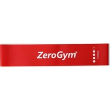 Zerogym LBT04 Loop Bant Tpe 25,5cm x 5cm 0,9mm Sert Kırmızı