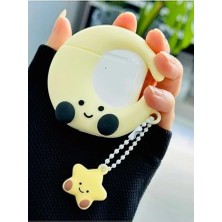 Vigordurus 1. Nesil ve 2. Nesil ile Uyumlu Tasarım Kalın Koruyucu Silikon Kılıf - Ayyıldız