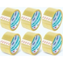 Vigordurus 45 mm x 40 mt Şeffaf Koli Bandı Akrilik 6 Adet