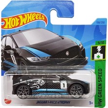 Vigordurus - Jaguar I-Pace Etrophy - Hw Green Speed 9/10 - HKH60 - Short Card - Siyah - Mattel 2023