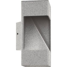 Eglo 64194 "cattolıca" Galvanize Çelik Dış Mekan Bahçe Aydınlatması Aplik IP44