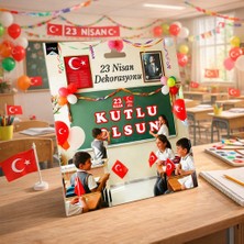 Pairla 23 Nisan Süsü 23 Nisan Hediyeleri 23 Nisan Benner ve 3 Metre Peri LED