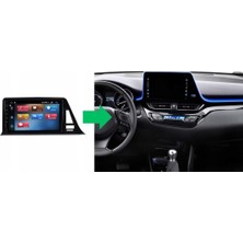 Toyota Ch-R Android Multimedya Sistemi 4-64 Cadence R18 (2018-2020) Ön Kayıt Kamera Hediyeli