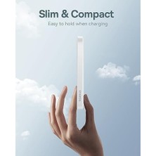 Vigordurus Mini Powerbank 5.000 Mah 20W-BEYAZ