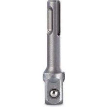 Vigordurus Lokma Adaptörü, 3/8 Inç, 65MM Uzunluk, Hex Plus Özellikli, SGS1834 Model, Gümüş Renk